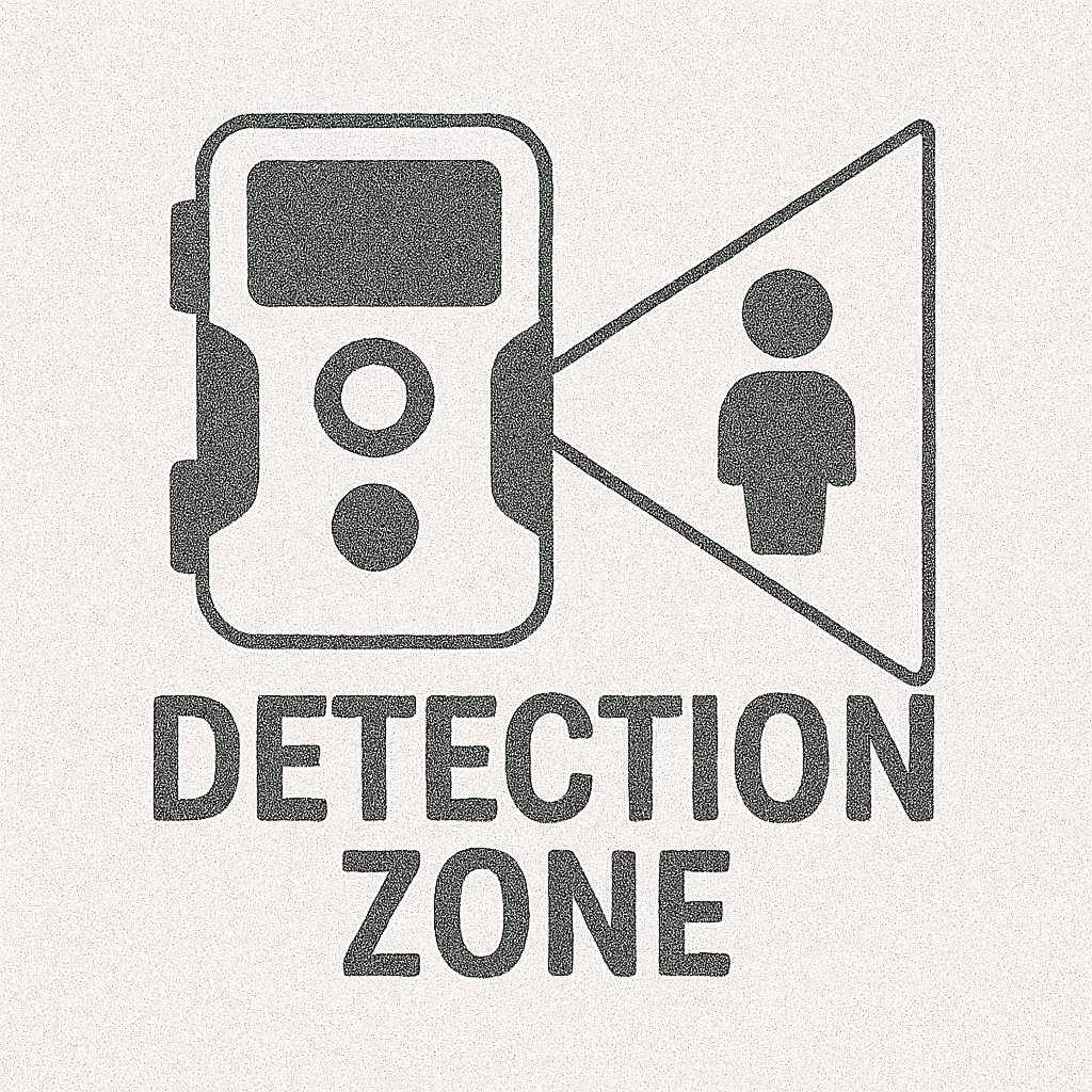 Zona de Detecție la Camere Vanatoare