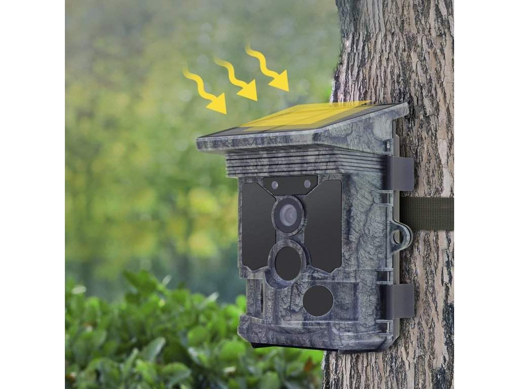 Wachman Solar Pro Trail Camera - Standard View